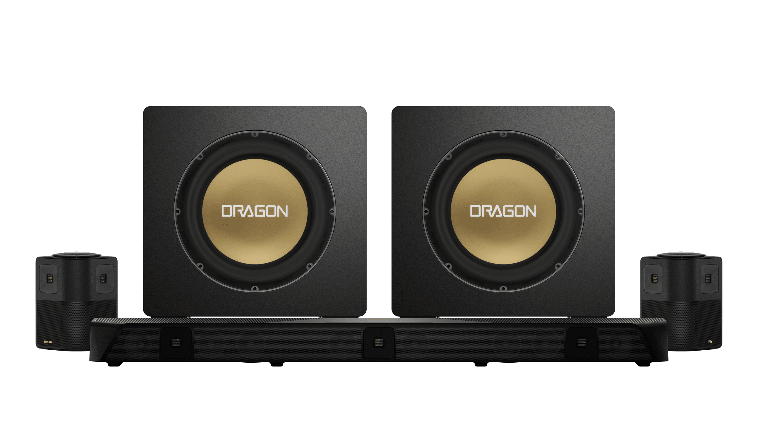 DRAGON with Dual 12" Subwoofers